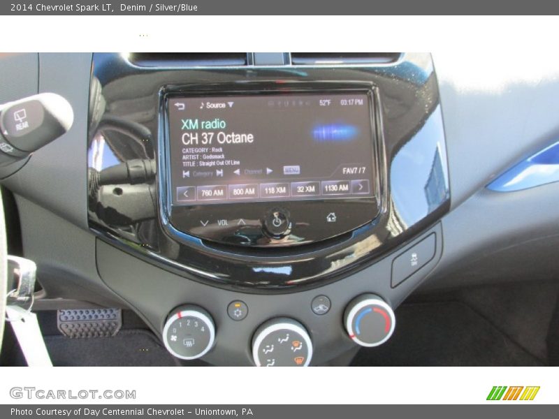 Denim / Silver/Blue 2014 Chevrolet Spark LT