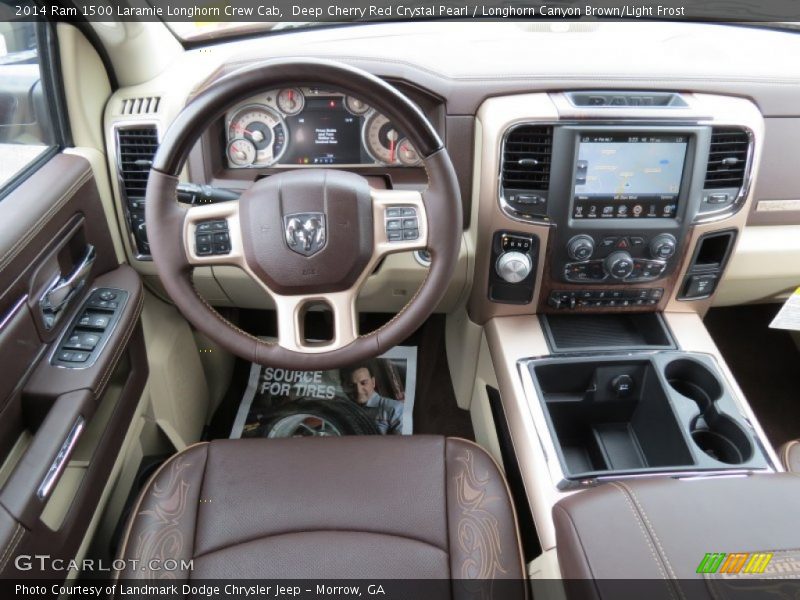 Dashboard of 2014 1500 Laramie Longhorn Crew Cab