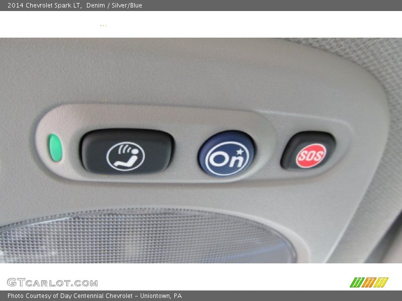 Denim / Silver/Blue 2014 Chevrolet Spark LT