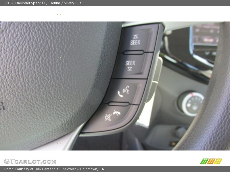 Denim / Silver/Blue 2014 Chevrolet Spark LT