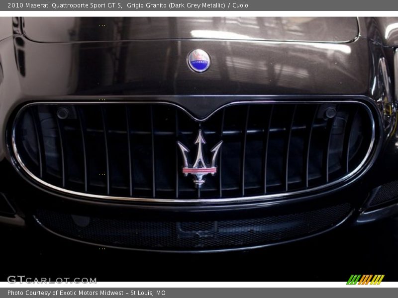 Grigio Granito (Dark Grey Metallic) / Cuoio 2010 Maserati Quattroporte Sport GT S