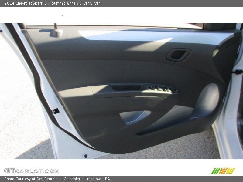 Summit White / Silver/Silver 2014 Chevrolet Spark LT