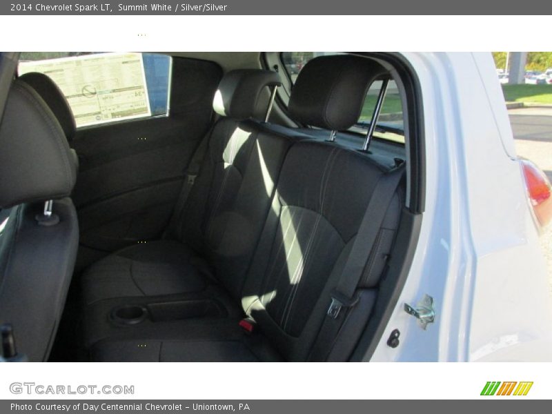 Summit White / Silver/Silver 2014 Chevrolet Spark LT