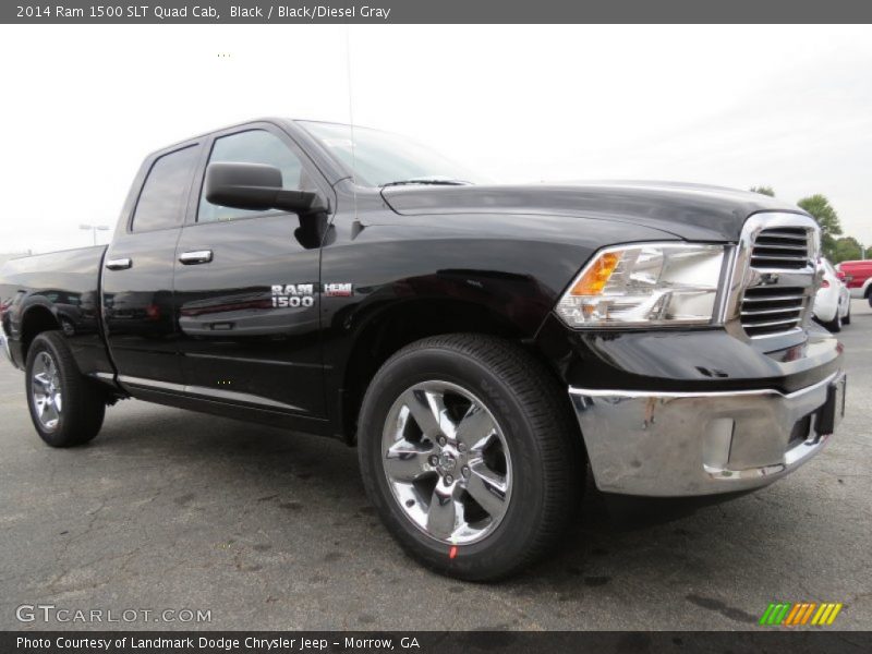 Front 3/4 View of 2014 1500 SLT Quad Cab