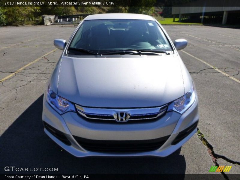 Alabaster Silver Metallic / Gray 2013 Honda Insight LX Hybrid