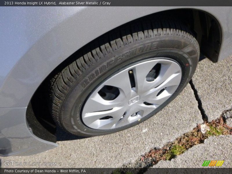 Alabaster Silver Metallic / Gray 2013 Honda Insight LX Hybrid