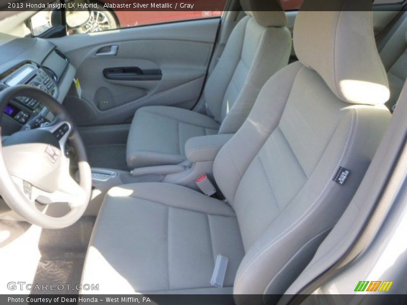 Front Seat of 2013 Insight LX Hybrid