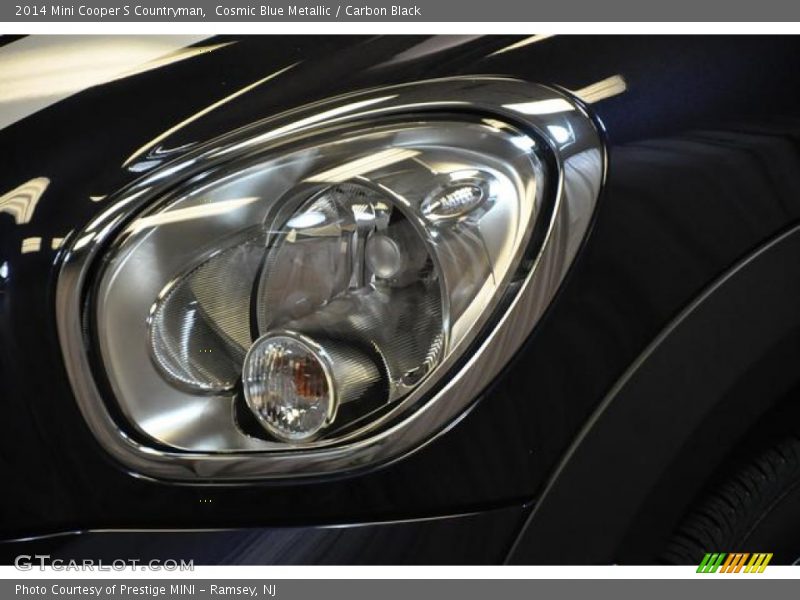 Cosmic Blue Metallic / Carbon Black 2014 Mini Cooper S Countryman