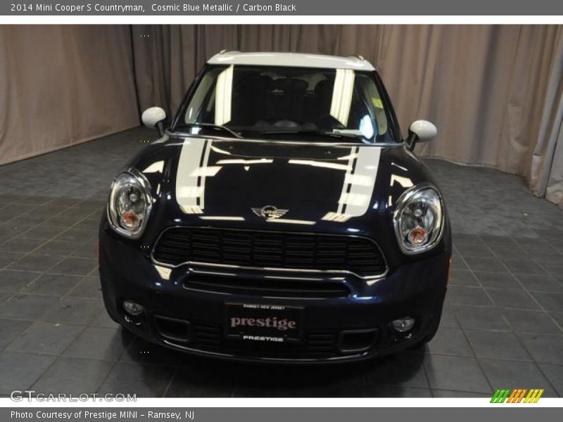 Cosmic Blue Metallic / Carbon Black 2014 Mini Cooper S Countryman