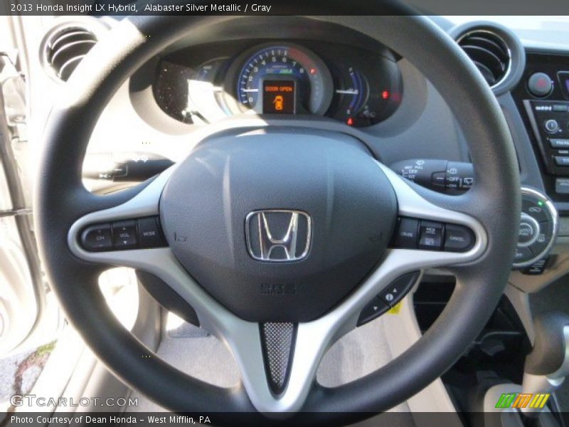  2013 Insight LX Hybrid Steering Wheel