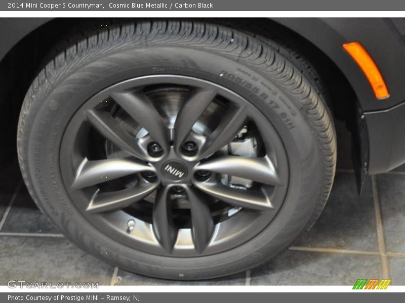 Cosmic Blue Metallic / Carbon Black 2014 Mini Cooper S Countryman