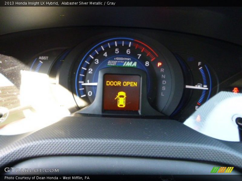  2013 Insight LX Hybrid LX Hybrid Gauges