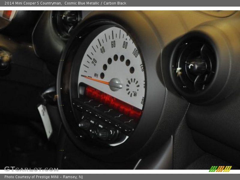 Cosmic Blue Metallic / Carbon Black 2014 Mini Cooper S Countryman