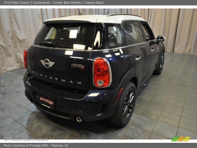 Cosmic Blue Metallic / Carbon Black 2014 Mini Cooper S Countryman
