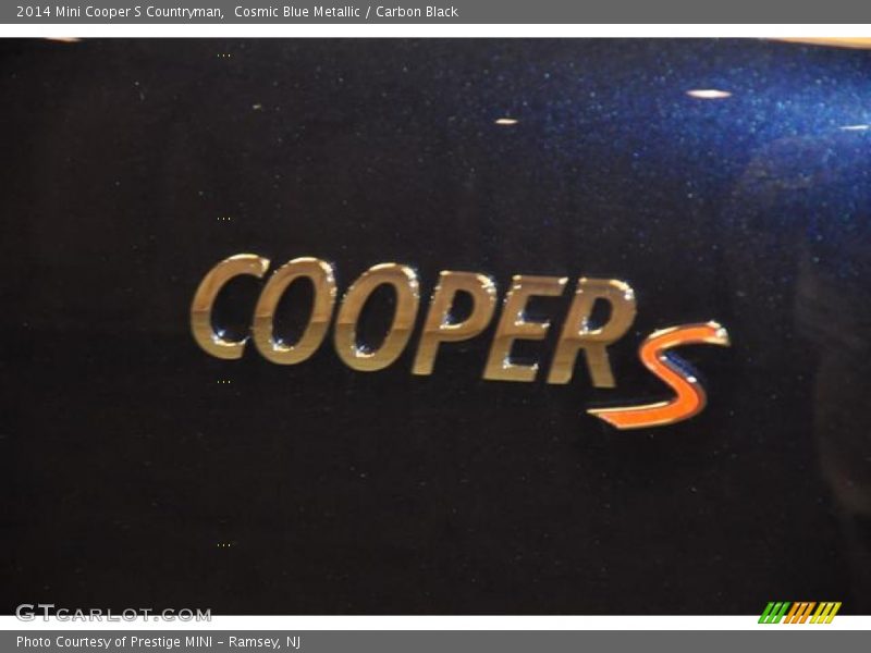 Cosmic Blue Metallic / Carbon Black 2014 Mini Cooper S Countryman