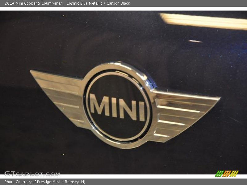 Cosmic Blue Metallic / Carbon Black 2014 Mini Cooper S Countryman