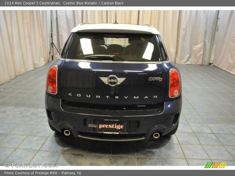 Cosmic Blue Metallic / Carbon Black 2014 Mini Cooper S Countryman