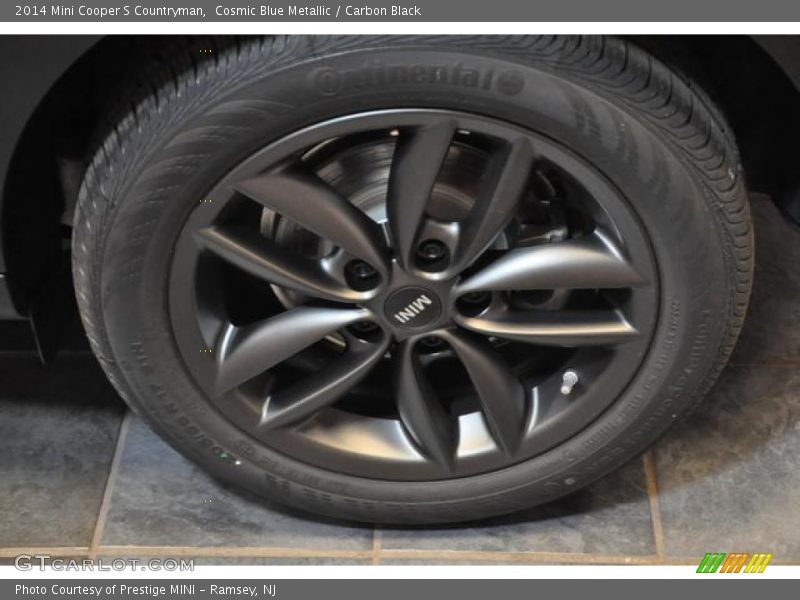 Cosmic Blue Metallic / Carbon Black 2014 Mini Cooper S Countryman
