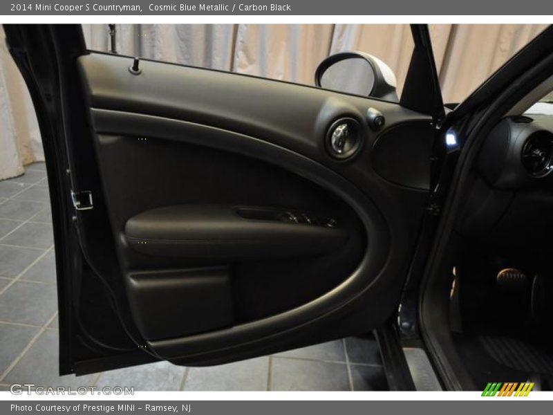 Cosmic Blue Metallic / Carbon Black 2014 Mini Cooper S Countryman