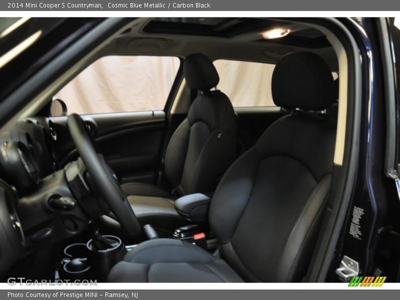 Cosmic Blue Metallic / Carbon Black 2014 Mini Cooper S Countryman