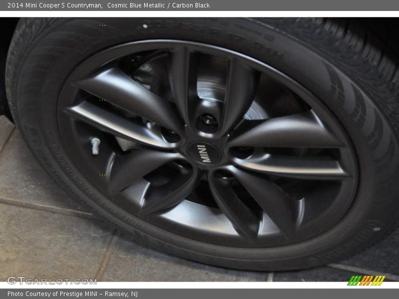 Cosmic Blue Metallic / Carbon Black 2014 Mini Cooper S Countryman