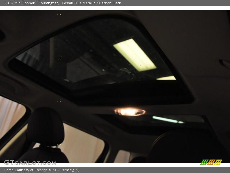 Cosmic Blue Metallic / Carbon Black 2014 Mini Cooper S Countryman