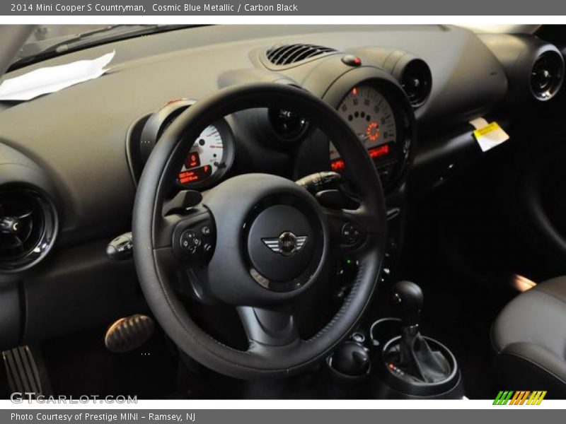 Cosmic Blue Metallic / Carbon Black 2014 Mini Cooper S Countryman