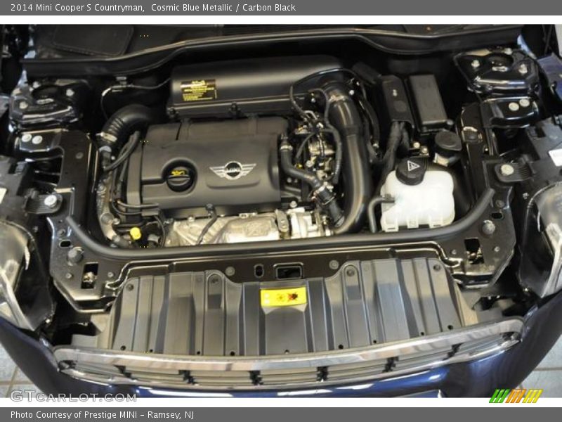 Cosmic Blue Metallic / Carbon Black 2014 Mini Cooper S Countryman