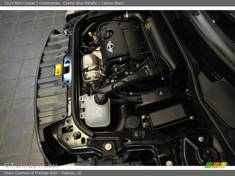 Cosmic Blue Metallic / Carbon Black 2014 Mini Cooper S Countryman