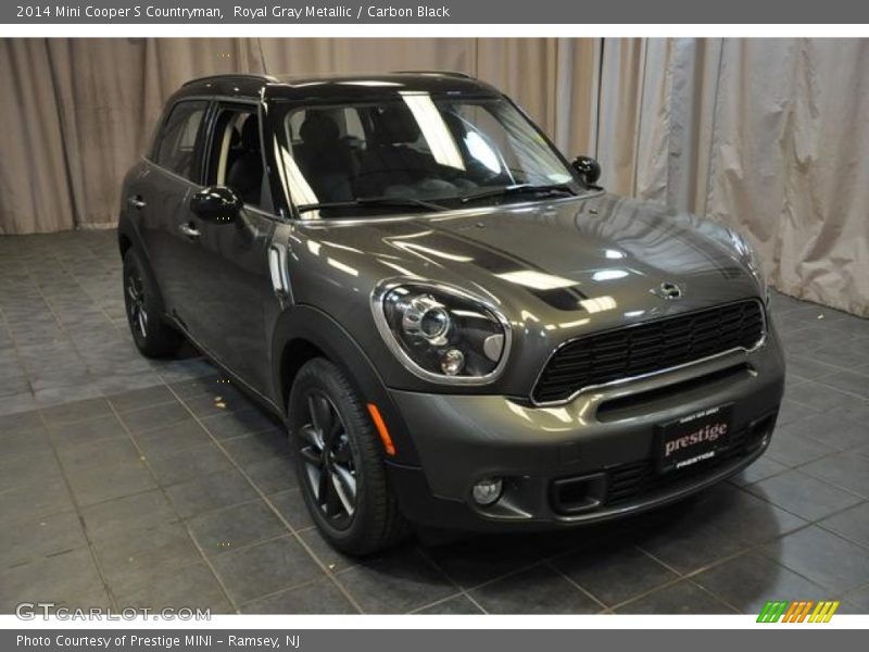 Royal Gray Metallic / Carbon Black 2014 Mini Cooper S Countryman