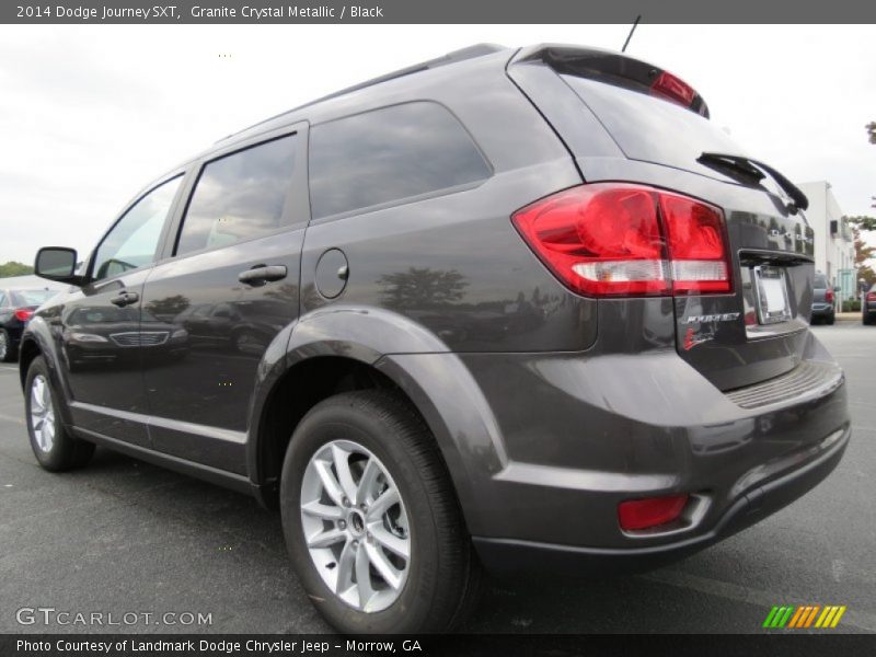Granite Crystal Metallic / Black 2014 Dodge Journey SXT