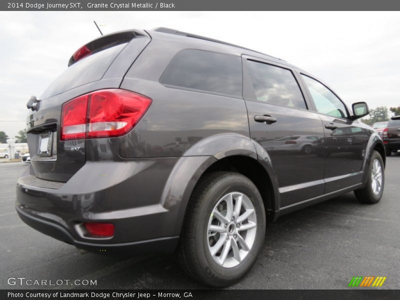 Granite Crystal Metallic / Black 2014 Dodge Journey SXT