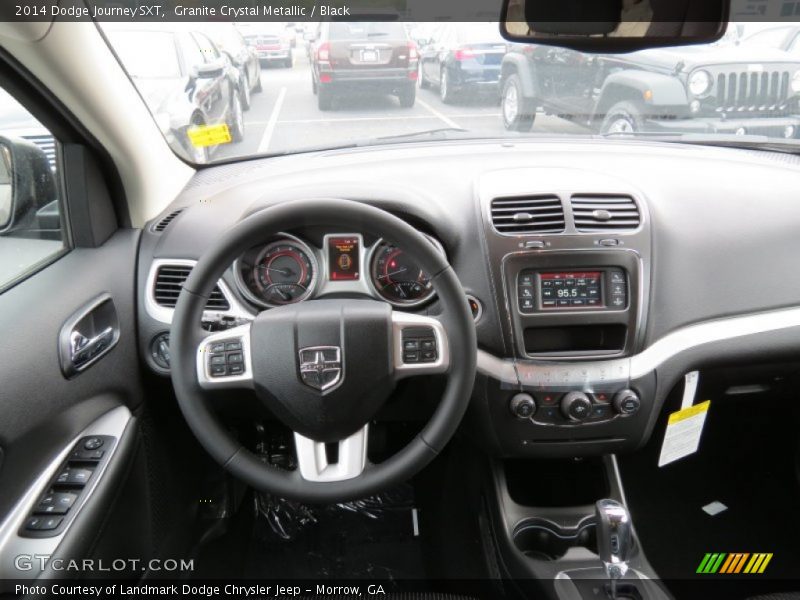 Granite Crystal Metallic / Black 2014 Dodge Journey SXT