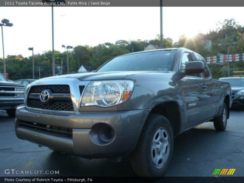 Pyrite Mica / Sand Beige 2011 Toyota Tacoma Access Cab