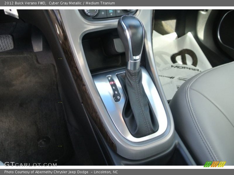 Cyber Gray Metallic / Medium Titanium 2012 Buick Verano FWD