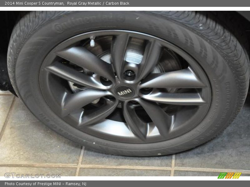 Royal Gray Metallic / Carbon Black 2014 Mini Cooper S Countryman