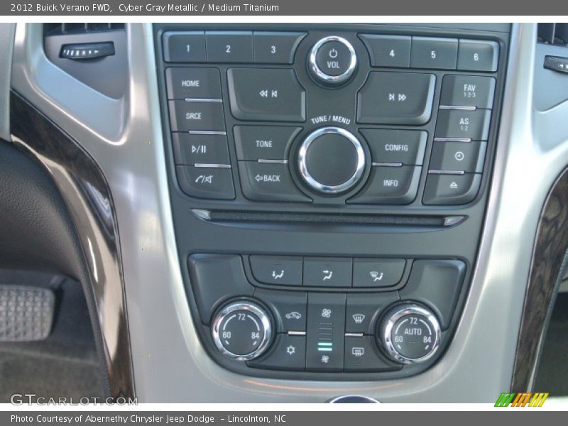 Cyber Gray Metallic / Medium Titanium 2012 Buick Verano FWD