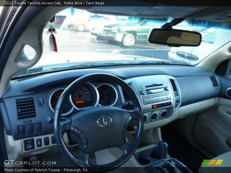 Pyrite Mica / Sand Beige 2011 Toyota Tacoma Access Cab