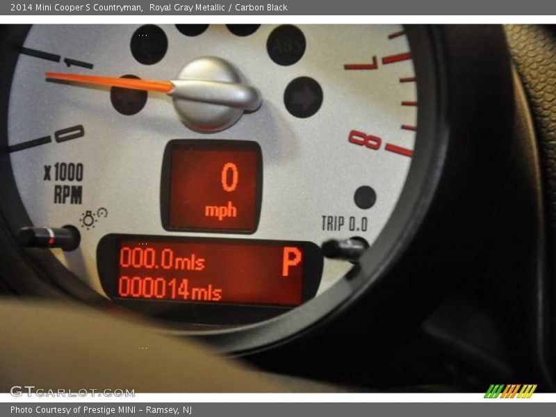Royal Gray Metallic / Carbon Black 2014 Mini Cooper S Countryman