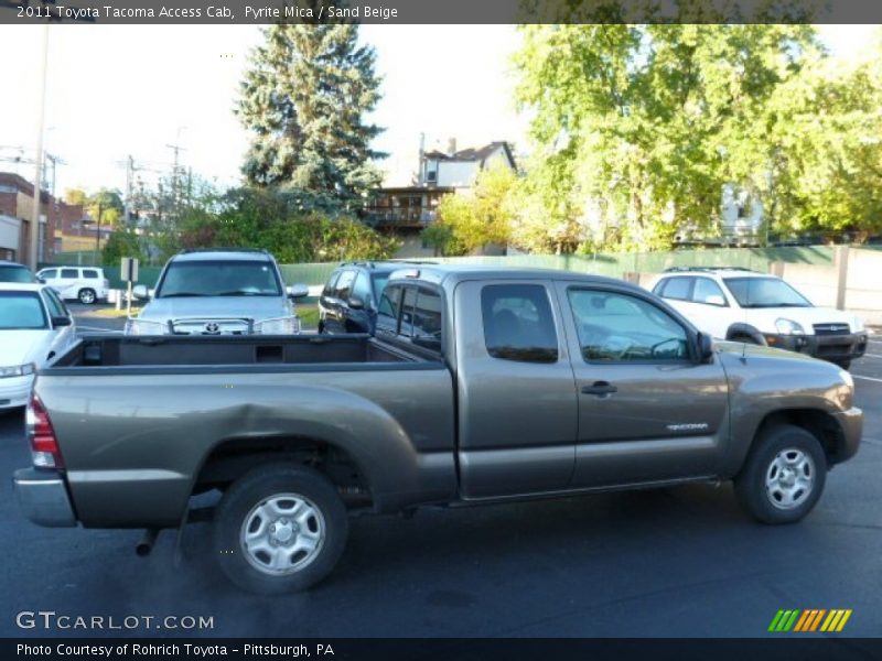 Pyrite Mica / Sand Beige 2011 Toyota Tacoma Access Cab