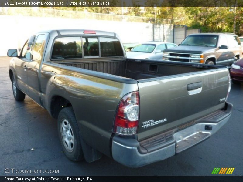 Pyrite Mica / Sand Beige 2011 Toyota Tacoma Access Cab