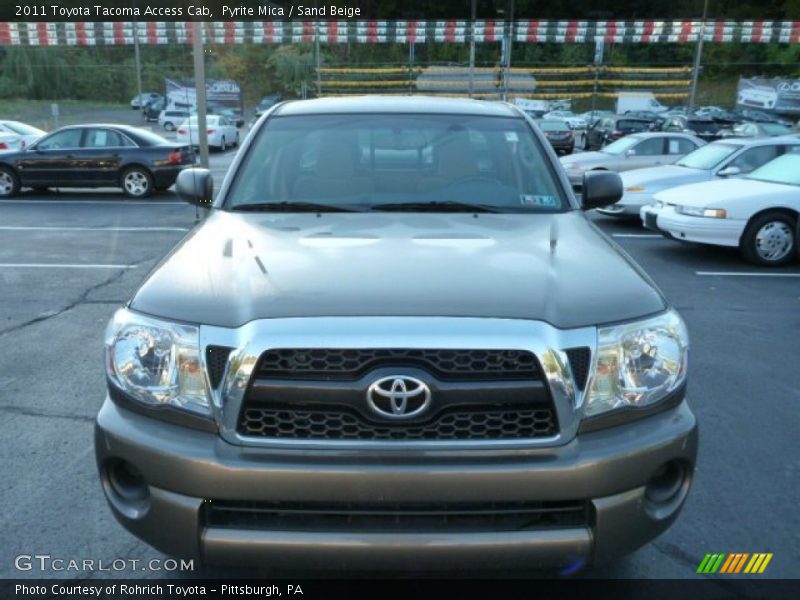 Pyrite Mica / Sand Beige 2011 Toyota Tacoma Access Cab