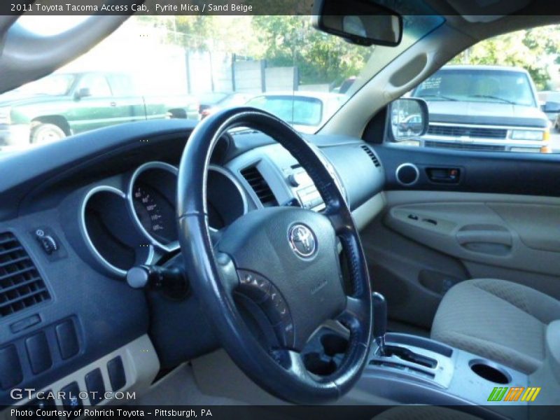 Pyrite Mica / Sand Beige 2011 Toyota Tacoma Access Cab