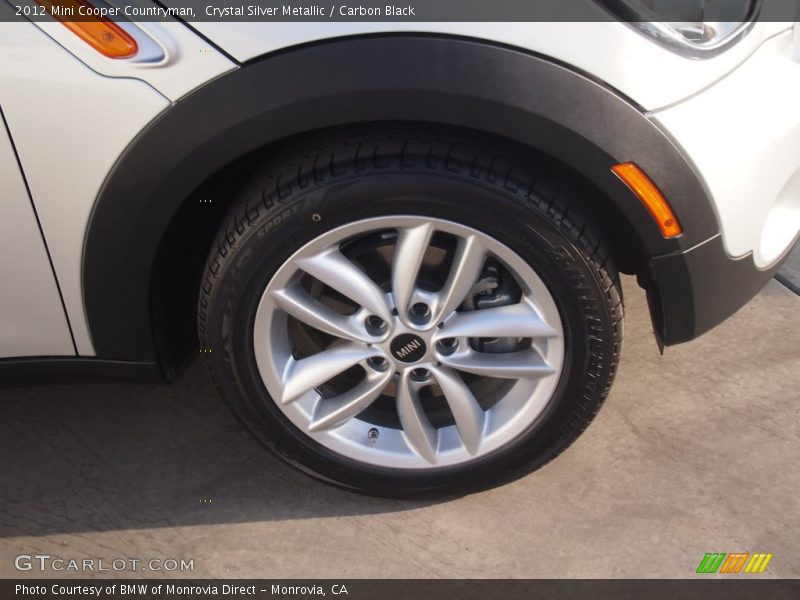 Crystal Silver Metallic / Carbon Black 2012 Mini Cooper Countryman