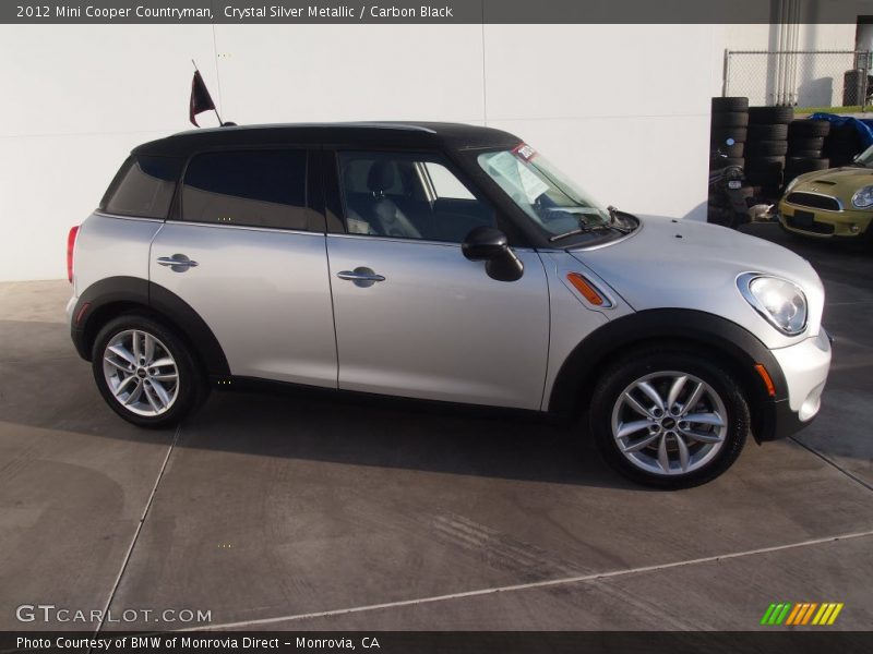 Crystal Silver Metallic / Carbon Black 2012 Mini Cooper Countryman