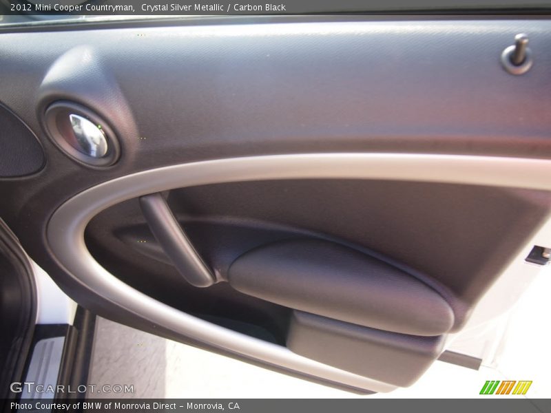 Crystal Silver Metallic / Carbon Black 2012 Mini Cooper Countryman