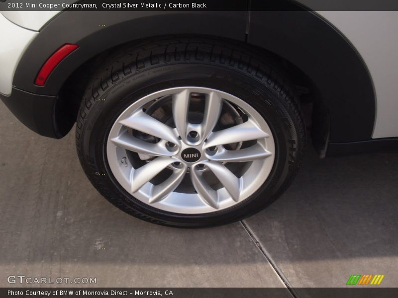 Crystal Silver Metallic / Carbon Black 2012 Mini Cooper Countryman