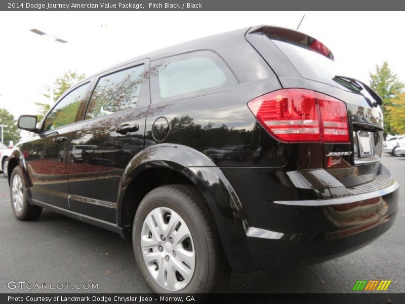 Pitch Black / Black 2014 Dodge Journey Amercian Value Package