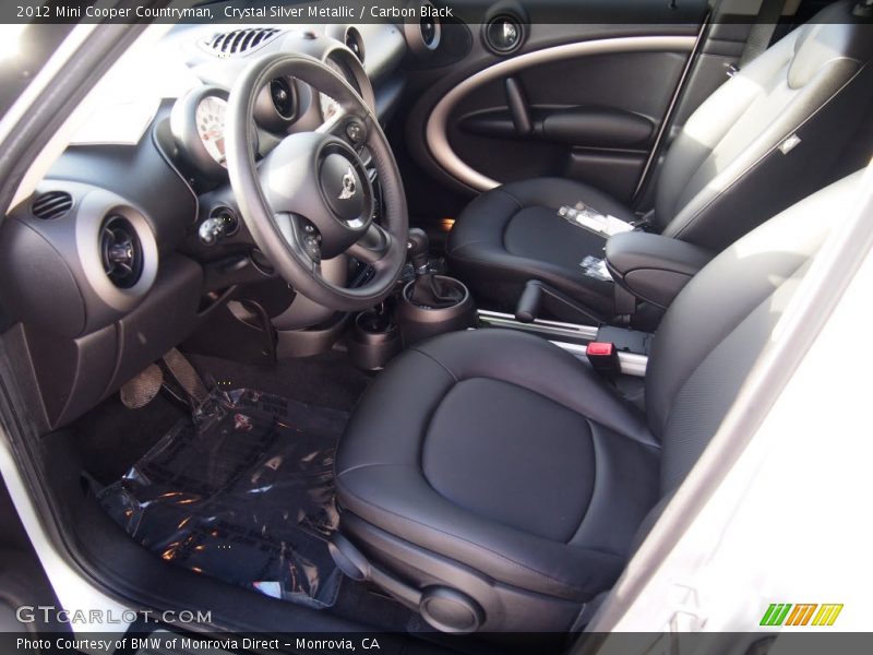 Crystal Silver Metallic / Carbon Black 2012 Mini Cooper Countryman