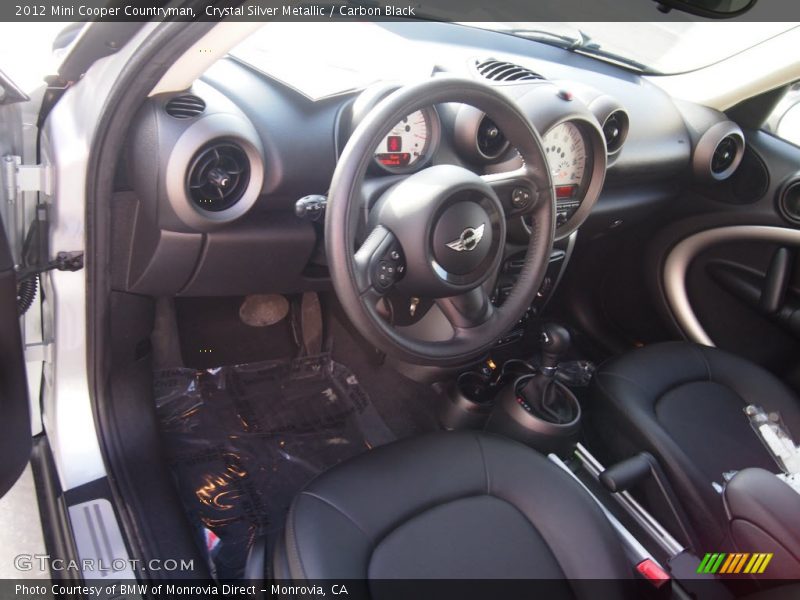 Crystal Silver Metallic / Carbon Black 2012 Mini Cooper Countryman